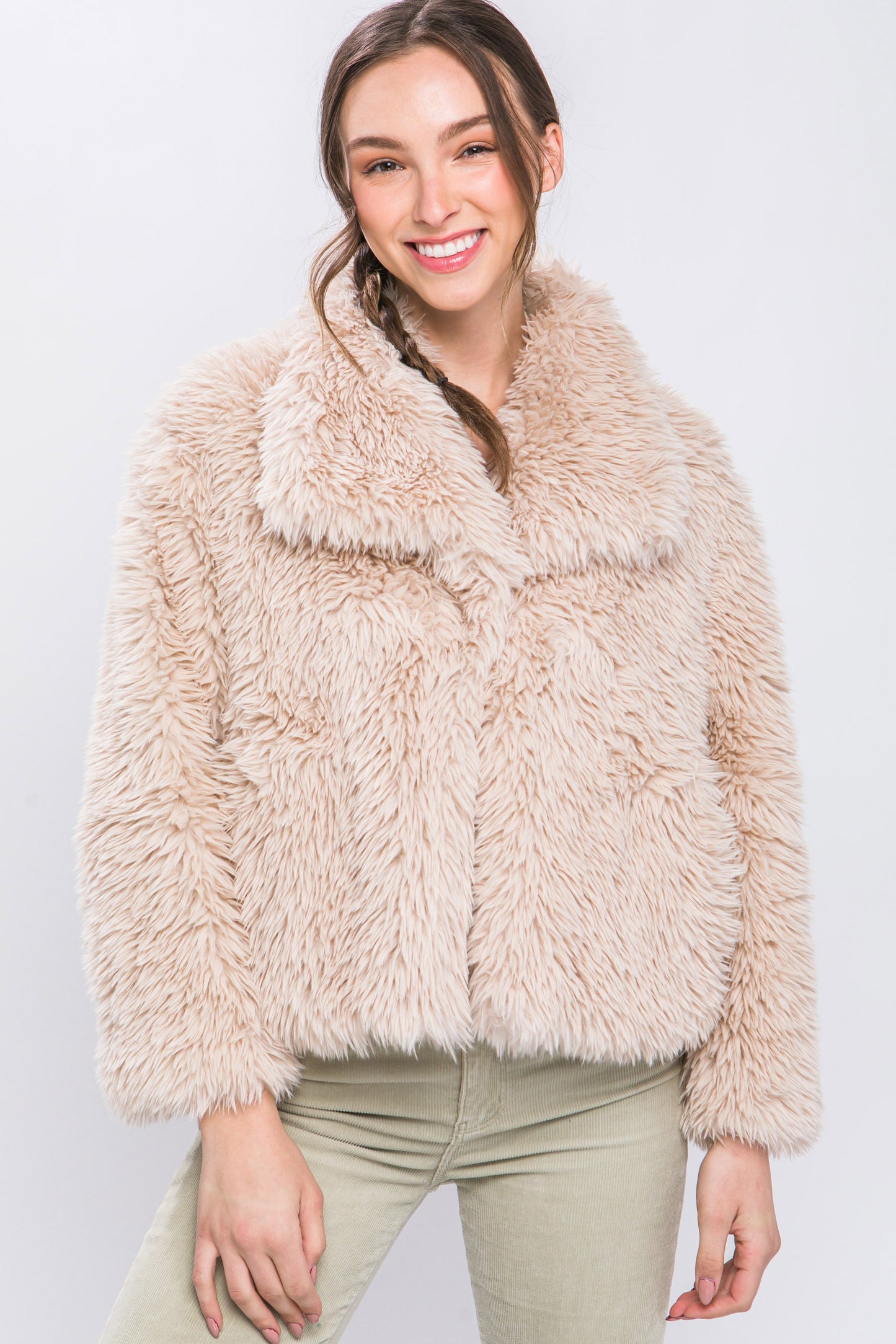 JAYME FAUX FUR JACKET