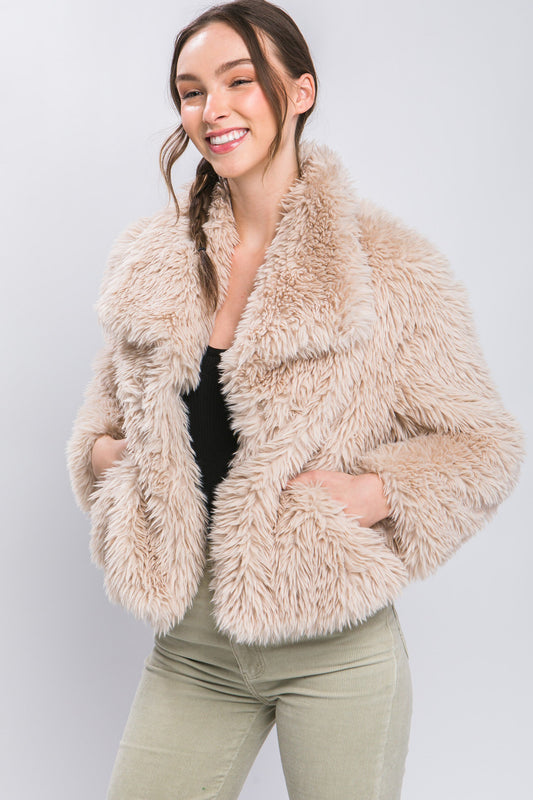 JAYME FAUX FUR JACKET