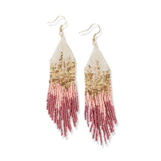 CLAIRE OMBRE BEADED EARRINGS