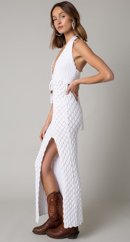 ALISHA CROCHET DRESS